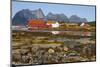 The Old Trading Centre of Kjerringoy, Nordland, Norway, Scandinavia, Europe-Doug Pearson-Mounted Photographic Print