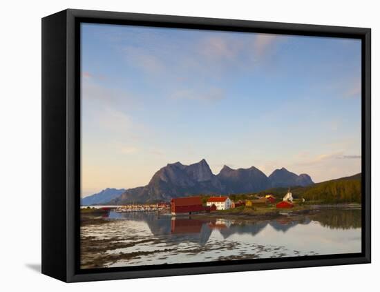 The Old Trading Centre of Kjerringoy, Nordland, Norway-Doug Pearson-Framed Stretched Canvas