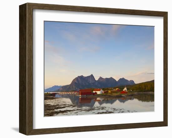 The Old Trading Centre of Kjerringoy, Nordland, Norway-Doug Pearson-Framed Photographic Print
