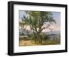 The Old Tree-Friedrich Gauermann-Framed Giclee Print