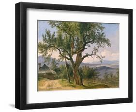 The Old Tree-Friedrich Gauermann-Framed Giclee Print