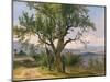 The Old Tree-Friedrich Gauermann-Mounted Giclee Print