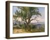 The Old Tree-Friedrich Gauermann-Framed Giclee Print