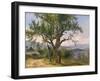 The Old Tree-Friedrich Gauermann-Framed Giclee Print