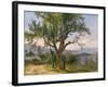 The Old Tree-Friedrich Gauermann-Framed Giclee Print