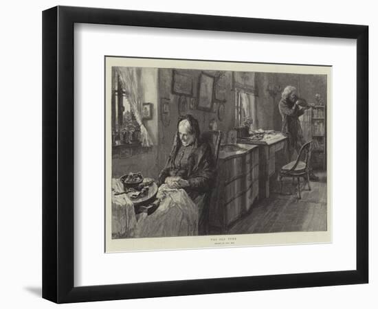 The Old Tune-null-Framed Giclee Print