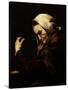 The Old Usurer-Jusepe de Ribera-Stretched Canvas