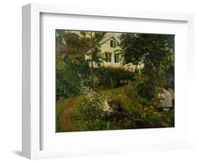 The Old Vicarage, before 1908-Nikolai Astrup-Framed Giclee Print