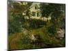 The Old Vicarage, before 1908-Nikolai Astrup-Mounted Giclee Print
