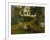 The old vicarage farm, before 1908-Nikolai Astrup-Framed Giclee Print