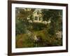 The old vicarage farm, before 1908-Nikolai Astrup-Framed Giclee Print