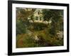 The old vicarage farm, before 1908-Nikolai Astrup-Framed Giclee Print