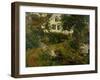 The old vicarage farm, before 1908-Nikolai Astrup-Framed Giclee Print