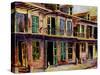 The Old Vieux Carre-Diane Millsap-Stretched Canvas