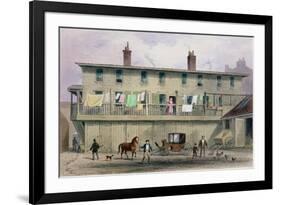 The Old Vine Inn, Aldersgate Street, 1855-Thomas Hosmer Shepherd-Framed Giclee Print