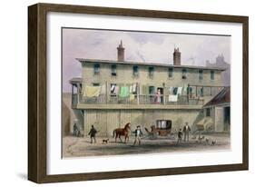 The Old Vine Inn, Aldersgate Street, 1855-Thomas Hosmer Shepherd-Framed Giclee Print