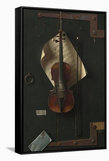 The Old Violin, 1886-William Michael Harnett-Framed Stretched Canvas