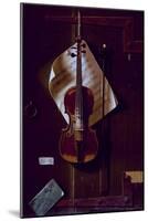 The Old Violin-William Michael Harnett-Mounted Giclee Print