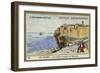 The Old Walls of Bonifacio, Corsica-null-Framed Premium Giclee Print