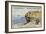 The Old Walls of Bonifacio, Corsica-null-Framed Giclee Print