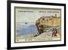 The Old Walls of Bonifacio, Corsica-null-Framed Giclee Print