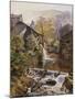 The Old Water-Mill-James Duffield Harding-Mounted Giclee Print