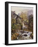 The Old Water-Mill-James Duffield Harding-Framed Giclee Print