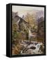 The Old Water-Mill-James Duffield Harding-Framed Stretched Canvas