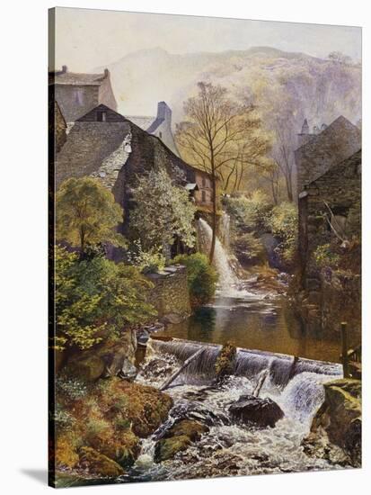 The Old Water-Mill-James Duffield Harding-Stretched Canvas