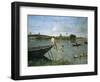 The Old Weir in Beaugival-Serafino De Tivoli-Framed Giclee Print