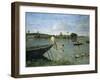 The Old Weir in Beaugival-Serafino De Tivoli-Framed Giclee Print