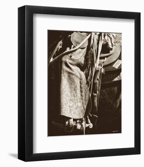 The Old West!-Barry Hart-Framed Art Print