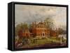 The Old Westover House, 1869-Edward Lamson Henry-Framed Stretched Canvas