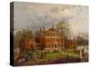 The Old Westover House, 1869-Edward Lamson Henry-Stretched Canvas