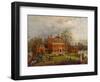 The Old Westover House, 1869-Edward Lamson Henry-Framed Giclee Print