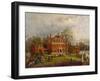 The Old Westover House, 1869-Edward Lamson Henry-Framed Giclee Print