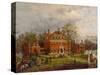 The Old Westover House, 1869-Edward Lamson Henry-Stretched Canvas