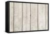 The Old White Wood Texture with Natural Patterns-Madredus-Framed Stretched Canvas