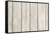 The Old White Wood Texture with Natural Patterns-Madredus-Framed Stretched Canvas