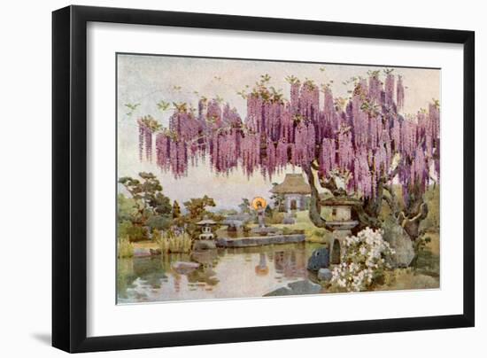 The Old Wistaria-Ella Du Cane-Framed Giclee Print