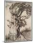 The Old Woman in the Wood, from Little Brother & Little Sister and Other Tales by the Brothers Grim-Arthur Rackham-Mounted Giclee Print