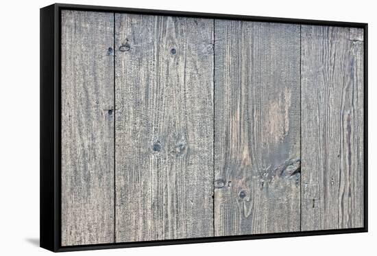 The Old Wood Texture with Natural Patterns-Madredus-Framed Stretched Canvas