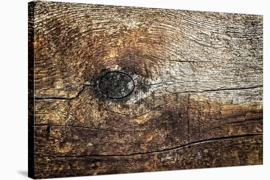 The Old Wood Texture with Natural Patterns-Madredus-Stretched Canvas