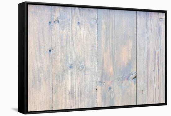 The Old Wood Texture with Natural Patterns-Madredus-Framed Stretched Canvas