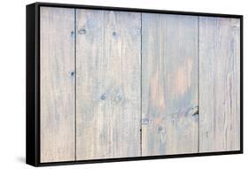 The Old Wood Texture with Natural Patterns-Madredus-Framed Stretched Canvas