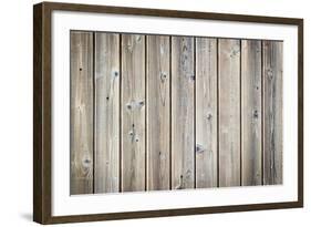 The Old Wood Texture with Natural Patterns-Madredus-Framed Photographic Print