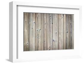 The Old Wood Texture with Natural Patterns-Madredus-Framed Photographic Print