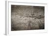 The Old Wood Texture with Natural Patterns-Madredus-Framed Photographic Print