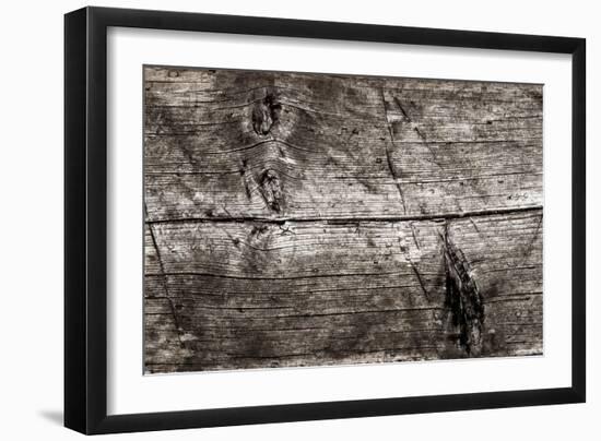 The Old Wood Texture with Natural Patterns-Madredus-Framed Photographic Print