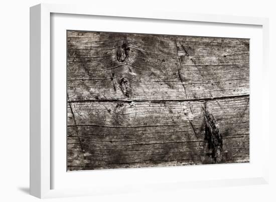 The Old Wood Texture with Natural Patterns-Madredus-Framed Photographic Print